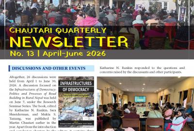 Chautari Quarterly Newsletter. No. 13. April-June 2026