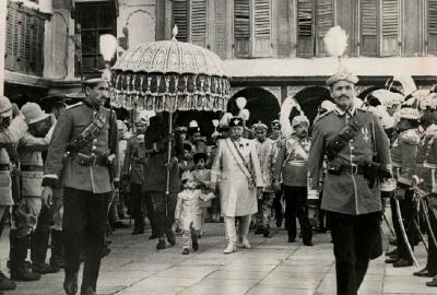 ज्ञानेन्द्र शाहको पहिलो राज्यारोहण